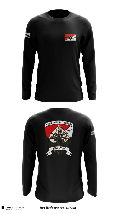 6-17 CAV 92718622 Long Sleeve Performance Shirt - 1
