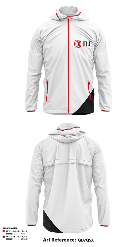 Windbreaker, JLL Columbus Pelotonia, , Teamtime, Team time, sublimation, custom sports apparel, team uniforms, spirit wear, spiritwear, sports uniforms, custom shirts, team store, custom team store, fundraiser sports, apparel fundraiser