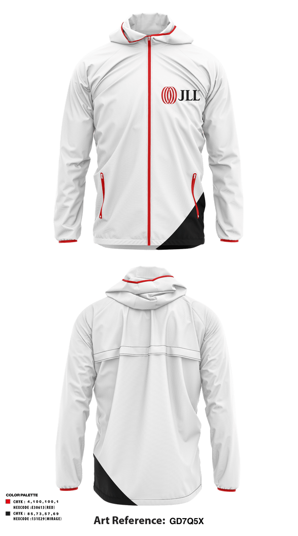 Windbreaker, JLL Columbus Pelotonia, , Teamtime, Team time, sublimation, custom sports apparel, team uniforms, spirit wear, spiritwear, sports uniforms, custom shirts, team store, custom team store, fundraiser sports, apparel fundraiser