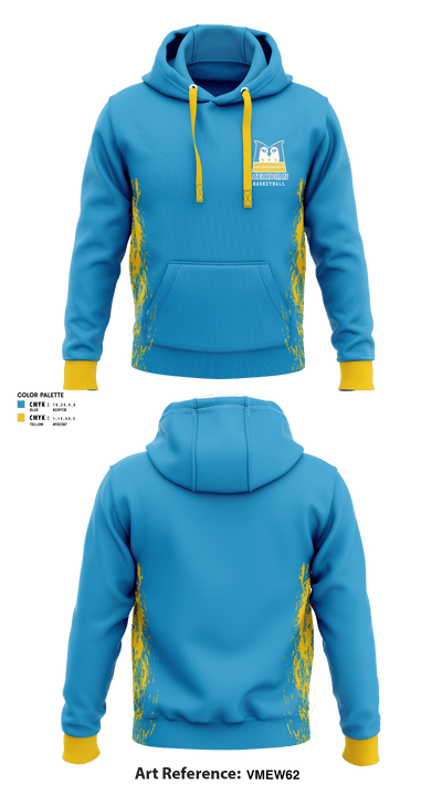 Meridian Public Charter School Basketball 37815105 Hoodie - 1