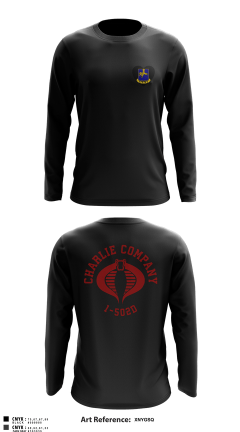 Long Sleeve Performance Shirt, Cobra Company, Army, Teamtime, Team time, sublimation, custom sports apparel, team uniforms, spirit wear, spiritwear, sports uniforms, custom shirts, team store, custom team store, fundraiser sports, apparel fundraiser
