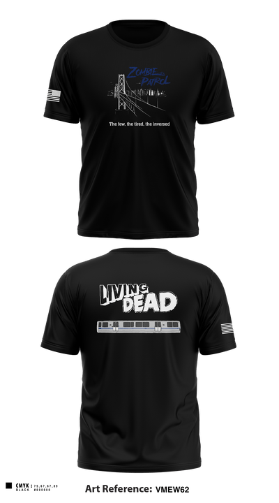 Inversed Crew 85393530 Short Sleeve Performance Shirt - 1
