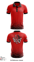 East Valley High School 74711750 Short Sleeve Performance Polo - 1