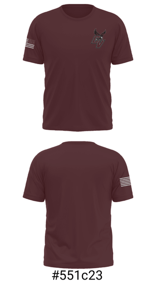 Short Sleeve Performance Shirt, Chattanooga Valley Middle School Basketball, Men's Basketball, Teamtime, Team time, sublimation, custom sports apparel, team uniforms, spirit wear, spiritwear, sports uniforms, custom shirts, team store, custom team store, fundraiser sports, apparel fundraiser