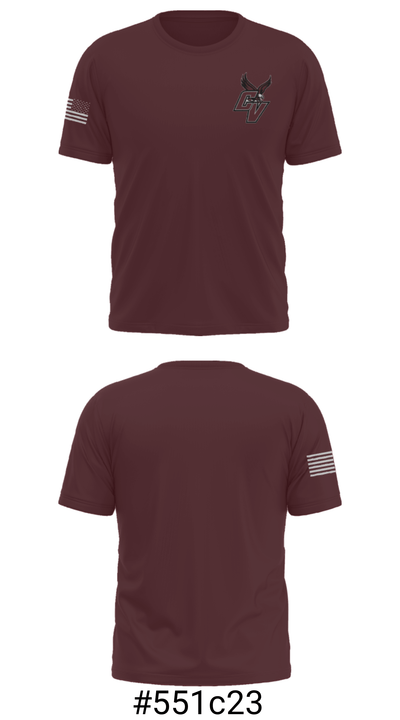 Chattanooga Valley Middle School Basketball 24741266 Short Sleeve Performance Shirt - 19