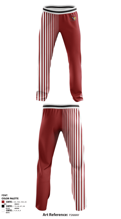 Robertson High School Volleyball 17945585 Sweatpants - 1