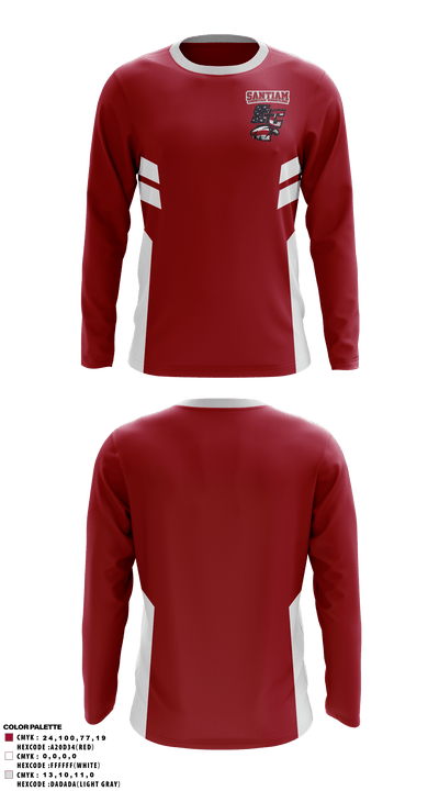 Santiam Christian School Wrestling 60304138 Long Sleeve Performance Shirt - 1