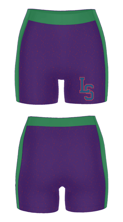Lincoln-Sudbury Regional High School Volleyball 64961720 Women's Compression Shorts - 6