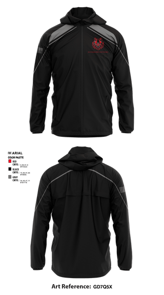 Windbreaker, Ragnarok Ordnance Works, , Teamtime, Team time, sublimation, custom sports apparel, team uniforms, spirit wear, spiritwear, sports uniforms, custom shirts, team store, custom team store, fundraiser sports, apparel fundraiser