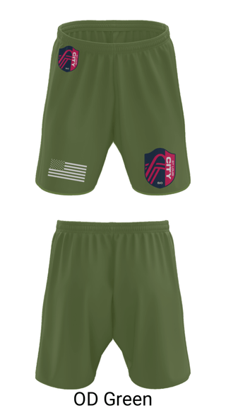 Athletic Shorts With Pockets, , Army, Teamtime, Team time, sublimation, custom sports apparel, team uniforms, spirit wear, spiritwear, sports uniforms, custom shirts, team store, custom team store, fundraiser sports, apparel fundraiser