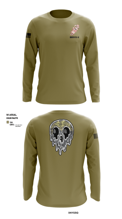 Bravo-6 74672247 Long Sleeve Performance Shirt - 4