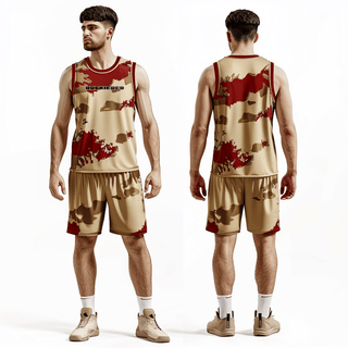 Basketball Uniform, RockieRed, Men's Basketball, Teamtime, Team time, sublimation, custom sports apparel, team uniforms, spirit wear, spiritwear, sports uniforms, custom shirts, team store, custom team store, fundraiser sports, apparel fundraiser