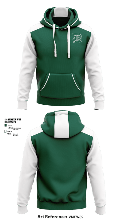 Dallas County High School 10017902 Hoodie - 1