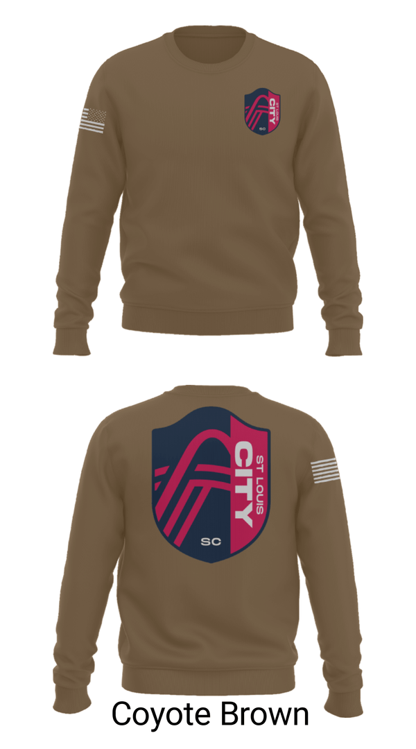Crew Neck Sweatshirt, , Army, Teamtime, Team time, sublimation, custom sports apparel, team uniforms, spirit wear, spiritwear, sports uniforms, custom shirts, team store, custom team store, fundraiser sports, apparel fundraiser