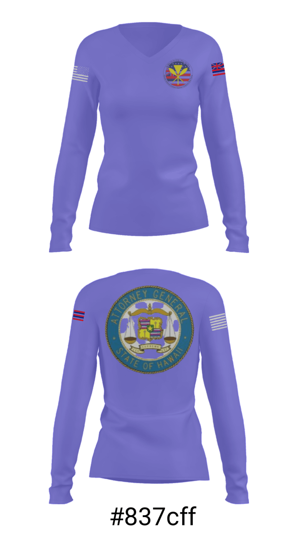 Women's Long Sleeve Vneck Shirt, , Police, Teamtime, Team time, sublimation, custom sports apparel, team uniforms, spirit wear, spiritwear, sports uniforms, custom shirts, team store, custom team store, fundraiser sports, apparel fundraiser