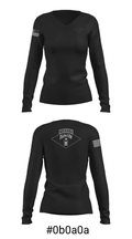 2ND PLT B CO 1-67AR 75629635 Women's Long Sleeve V-neck Shirt - 37