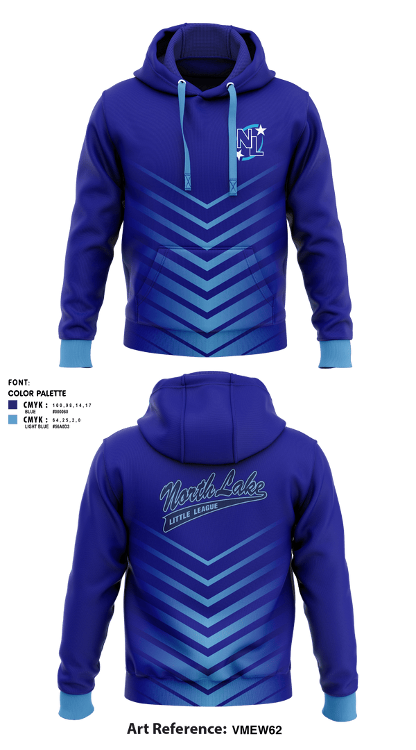 Hoodie, North Lake Little League, Spirit Store, Teamtime, Team time, sublimation, custom sports apparel, team uniforms, spirit wear, spiritwear, sports uniforms, custom shirts, team store, custom team store, fundraiser sports, apparel fundraiser