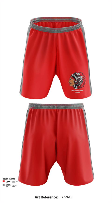 Athletic Shorts With Pockets, Edgewood High School Swimming, Swimming, Teamtime, Team time, sublimation, custom sports apparel, team uniforms, spirit wear, spiritwear, sports uniforms, custom shirts, team store, custom team store, fundraiser sports, apparel fundraiser