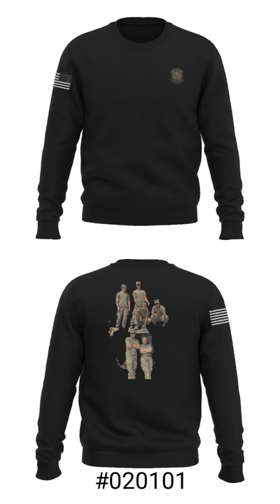 984th Maintenance PLT. 28014169 Crew Neck Sweatshirt - 7