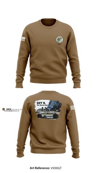 Crew Neck Sweatshirt, Beach Master Unit Two 44478017, Navy, Teamtime, Team time, sublimation, custom sports apparel, team uniforms, spirit wear, spiritwear, sports uniforms, custom shirts, team store, custom team store, fundraiser sports, apparel fundraiser