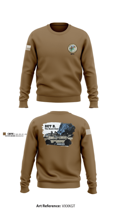 Beachmaster Unit Two 47147216 Crew Neck Sweatshirt - 4