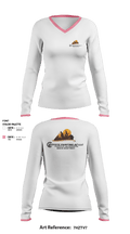 Coyote paintin az llc 51600611 Women's Long Sleeve V-neck Shirt - 1