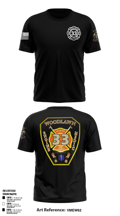 Woodlawn VFC 70543841 Short Sleeve Performance Shirt - 1