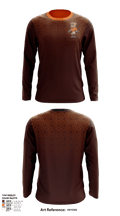Heath Bulldogs 77757851 Long Sleeve Performance Shirt - 1