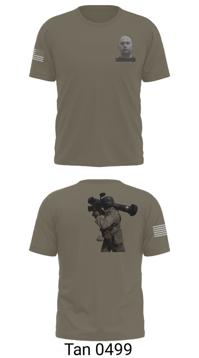 B-Troop 1/11 ACR 72501441 Short Sleeve Performance Shirt - 38