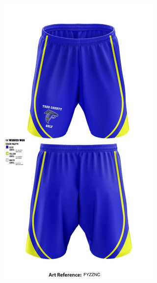 Athletic Shorts With Pockets, Todd County High School Golf, Golf, Teamtime, Team time, sublimation, custom sports apparel, team uniforms, spirit wear, spiritwear, sports uniforms, custom shirts, team store, custom team store, fundraiser sports, apparel fundraiser