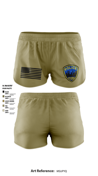 Ranger Panties, , Police, Teamtime, Team time, sublimation, custom sports apparel, team uniforms, spirit wear, spiritwear, sports uniforms, custom shirts, team store, custom team store, fundraiser sports, apparel fundraiser