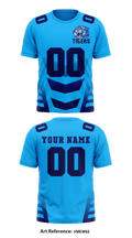 Fred T Foard High School Football 27855445 Short Sleeve Performance Shirt - 2