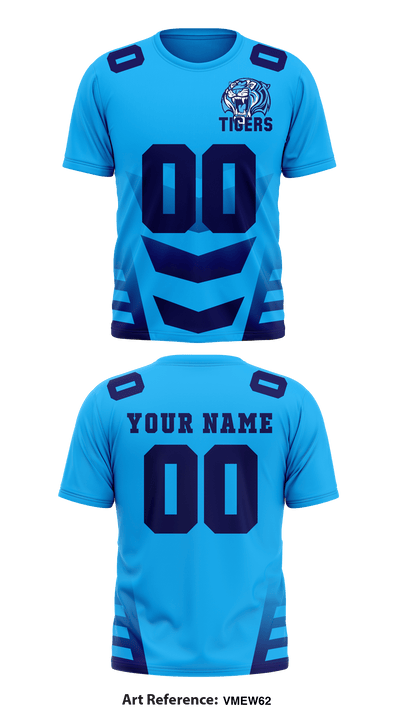 Fred T Foard High School Football 27855445 Short Sleeve Performance Shirt - 2