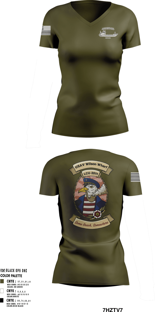 Women's Short Sleeve Vneck Shirt, U11Warrant Officers, Army, Teamtime, Team time, sublimation, custom sports apparel, team uniforms, spirit wear, spiritwear, sports uniforms, custom shirts, team store, custom team store, fundraiser sports, apparel fundraiser