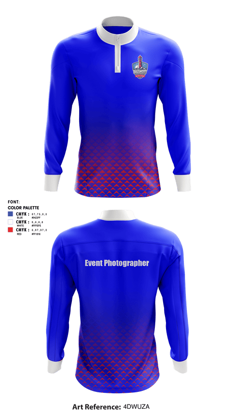 Quarter Zip Jacket, Bigshots Snapshots media group, , Teamtime, Team time, sublimation, custom sports apparel, team uniforms, spirit wear, spiritwear, sports uniforms, custom shirts, team store, custom team store, fundraiser sports, apparel fundraiser