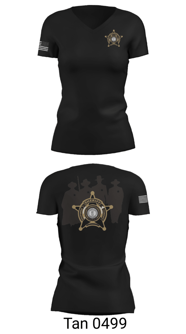 Women's Short Sleeve Vneck Shirt, , Police, Teamtime, Team time, sublimation, custom sports apparel, team uniforms, spirit wear, spiritwear, sports uniforms, custom shirts, team store, custom team store, fundraiser sports, apparel fundraiser