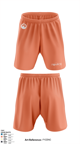 Athletic Shorts With Pockets, Full Foarce, Spirit Store, Teamtime, Team time, sublimation, custom sports apparel, team uniforms, spirit wear, spiritwear, sports uniforms, custom shirts, team store, custom team store, fundraiser sports, apparel fundraiser