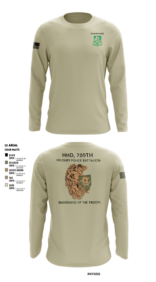 Long Sleeve Performance Shirt, , Army, Teamtime, Team time, sublimation, custom sports apparel, team uniforms, spirit wear, spiritwear, sports uniforms, custom shirts, team store, custom team store, fundraiser sports, apparel fundraiser