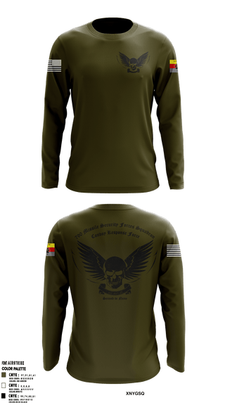 Long Sleeve Performance Shirt, , Air Force, Teamtime, Team time, sublimation, custom sports apparel, team uniforms, spirit wear, spiritwear, sports uniforms, custom shirts, team store, custom team store, fundraiser sports, apparel fundraiser