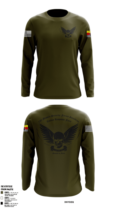 790 Convoy Response Force 2005-2007 64982180 Long Sleeve Performance Shirt - 1