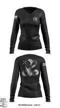 Bco 145th BSB 8690634 Women's Long Sleeve V-neck Shirt - 1