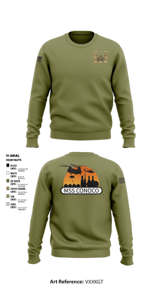 Crew Neck Sweatshirt, , Army, Teamtime, Team time, sublimation, custom sports apparel, team uniforms, spirit wear, spiritwear, sports uniforms, custom shirts, team store, custom team store, fundraiser sports, apparel fundraiser