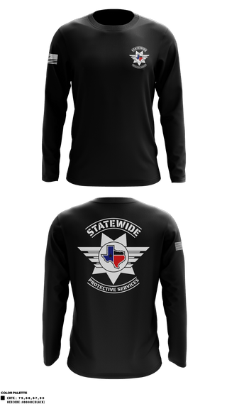 Long Sleeve Performance Shirt, , Police, Teamtime, Team time, sublimation, custom sports apparel, team uniforms, spirit wear, spiritwear, sports uniforms, custom shirts, team store, custom team store, fundraiser sports, apparel fundraiser