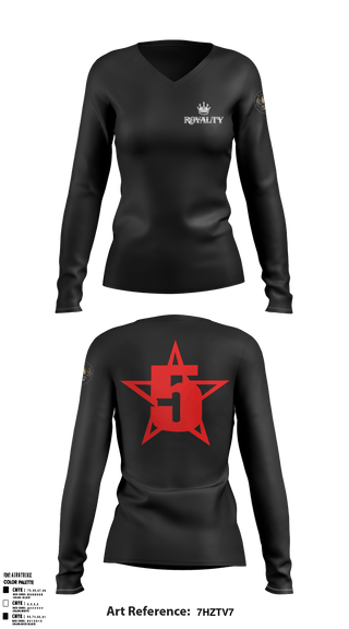 Women's Long Sleeve Vneck Shirt, ARMSTRONGINC.Est1964, , Teamtime, Team time, sublimation, custom sports apparel, team uniforms, spirit wear, spiritwear, sports uniforms, custom shirts, team store, custom team store, fundraiser sports, apparel fundraiser
