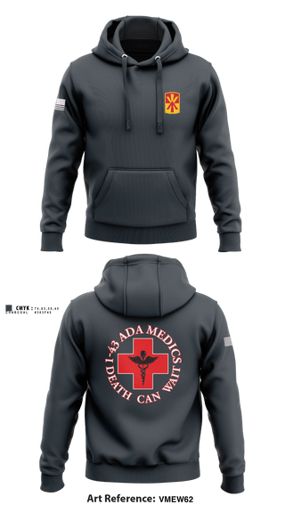 Hoodie, Medics, 1-43 ADA, Army, Teamtime, Team time, sublimation, custom sports apparel, team uniforms, spirit wear, spiritwear, sports uniforms, custom shirts, team store, custom team store, fundraiser sports, apparel fundraiser