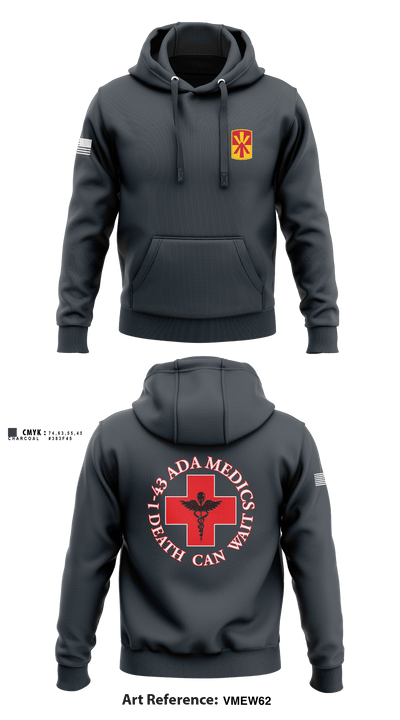 Medics, 1-43 ADA 28999239 Hoodie - 3