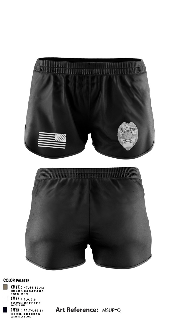 Ranger Panties, Shalom Austin Security, , Teamtime, Team time, sublimation, custom sports apparel, team uniforms, spirit wear, spiritwear, sports uniforms, custom shirts, team store, custom team store, fundraiser sports, apparel fundraiser