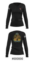 A CO., WBAMC 28628889 Women's Long Sleeve V-neck Shirt - 37