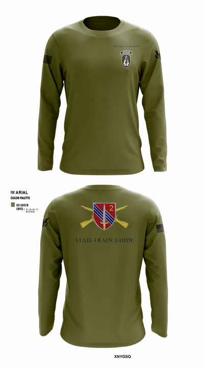 3RD SFAB 57965027 Long Sleeve Performance Shirt - 4