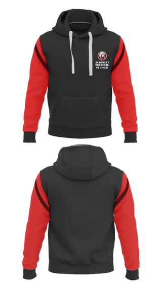 Hoodie, Johnston City High School Wrestling, Wrestling, Teamtime, Team time, sublimation, custom sports apparel, team uniforms, spirit wear, spiritwear, sports uniforms, custom shirts, team store, custom team store, fundraiser sports, apparel fundraiser